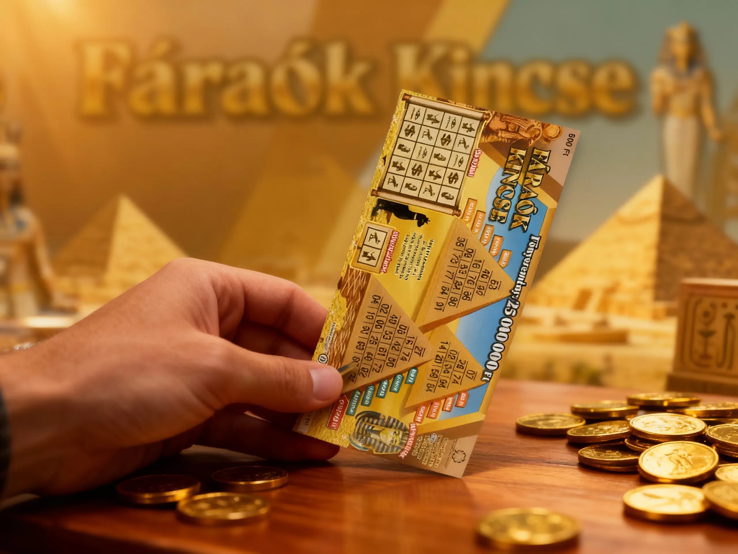 Mit tud a Fáraók Kincse sorsjegy? Megéri megvásárolni?