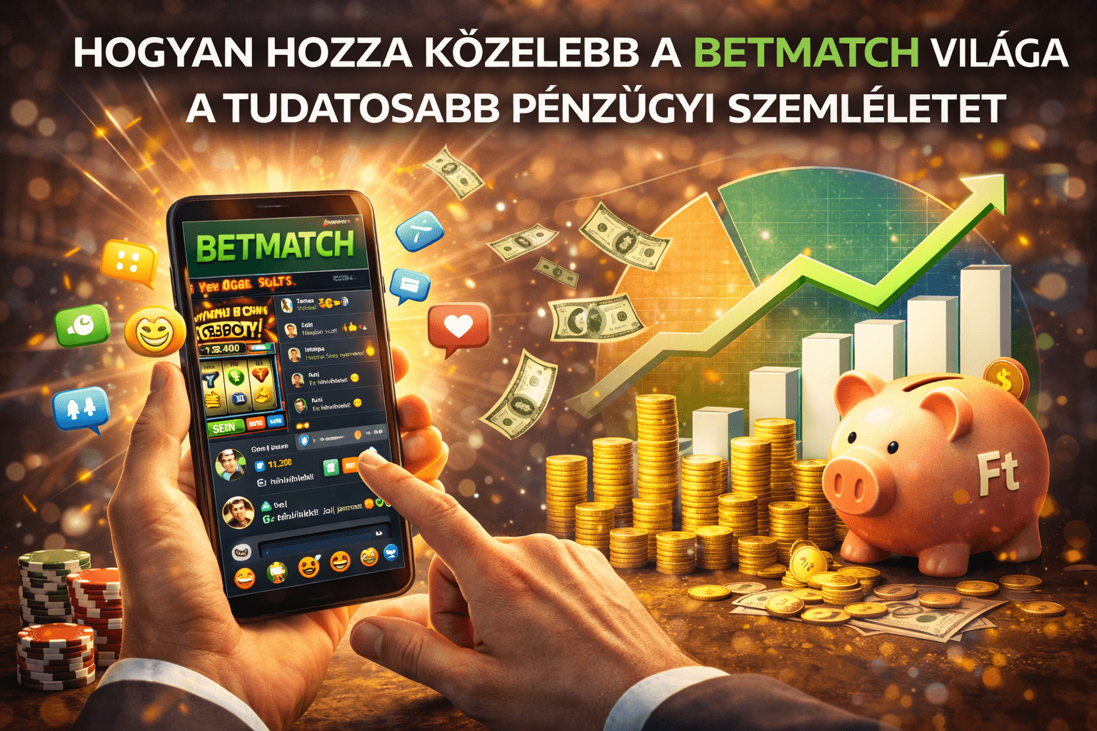 Hogyan hozza közelebb a Betmatch világa a tudatosabb pénzügyi szemléletet